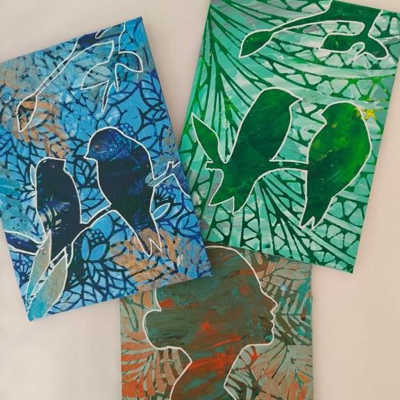 Workshop Amsterdam Acryl en modelingpaste