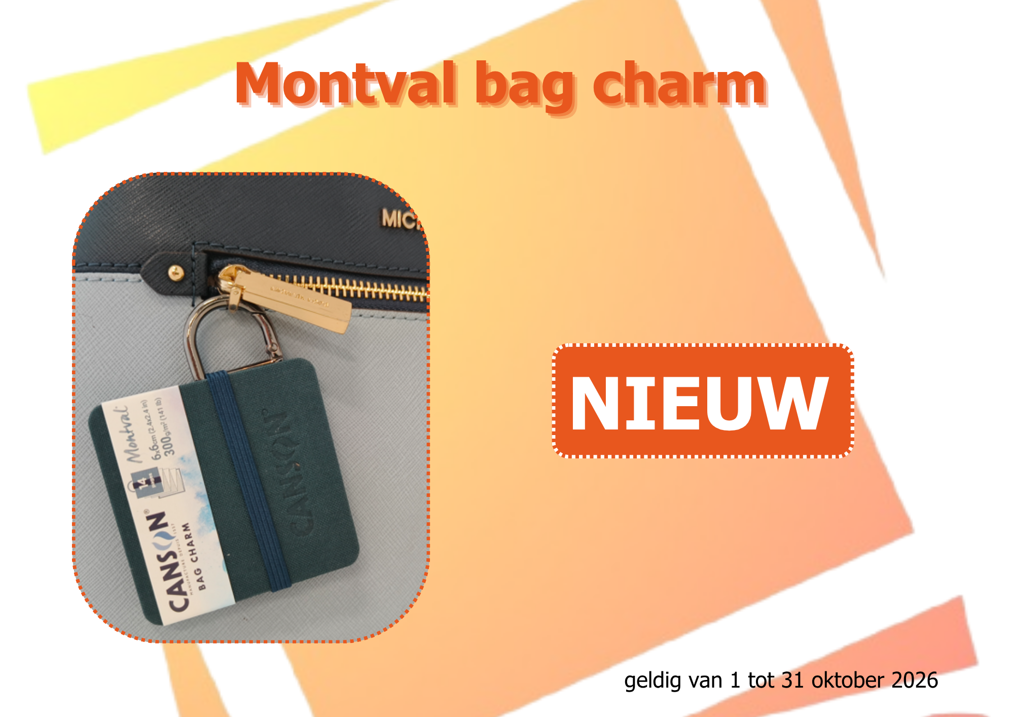 Montval bag charm